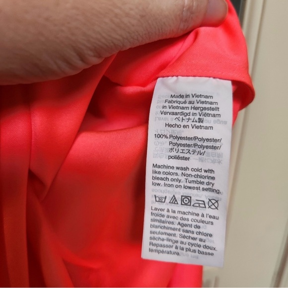 J. Crew Gwyneth Pink Satin A-Line Skirt - Picture 6 of 6